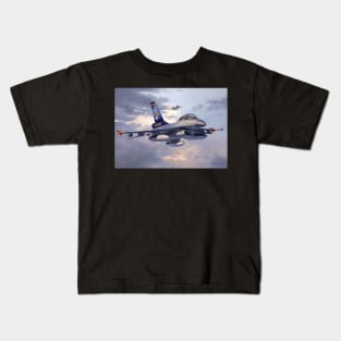 F16 Fighting Falcon Kids T-Shirt